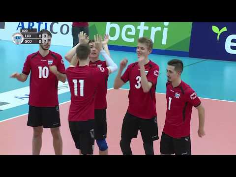 U20 EM flogbóltur menn: Luksemborg - Skotland