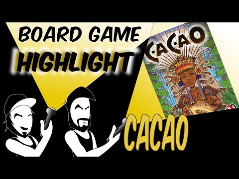 Cacao! Super fun, light tile laying game (Board Game Highlight)