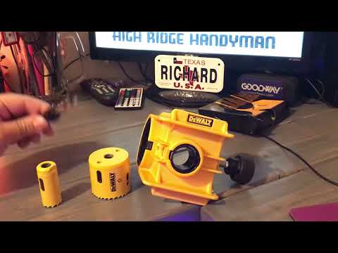 Dewalt door lock installation kit