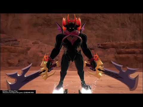 Kingdom Hearts 3 Dark Inferno Superboss (Level 99, Ultima Weapon)