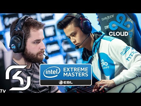 IEM KATOWICE 2018  - CLOUD9 vs SK Gaming HIGHLIGHTS (CHRONOLOGICAL ORDER)