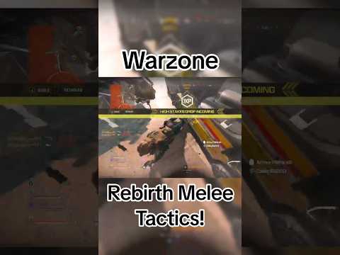 Rebirth Melee Tactics! #warzone #rebirthisland #diabeticgamer #shorts #ps5