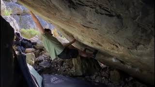 Video thumbnail of Twerk Life Balance, 7c+. Cape Town