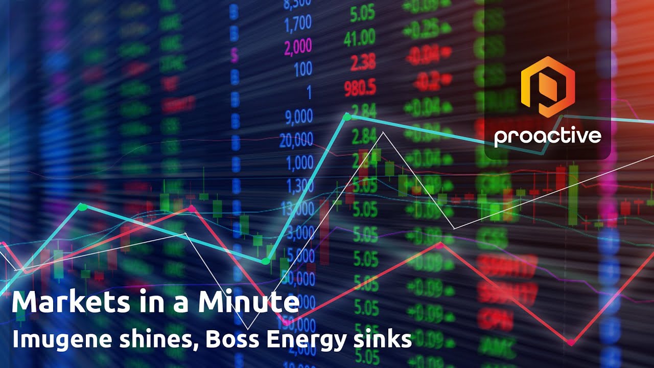 Markets in a Minute: Kairos Minerals and Imugene shine
