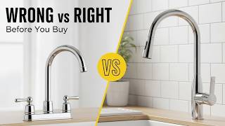 3 Things to Consider Before Buying a Kitchen Faucet | Buying Guide!
