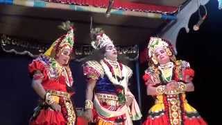 preview picture of video 'Yakshagana -- Thrijanma Moksha - 1 - Sanakadi Shaapa'