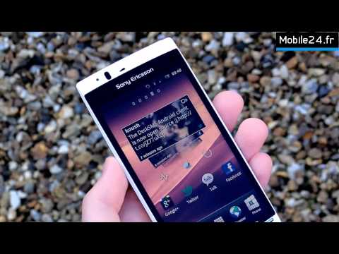 comment prendre une video avec xperia arc s