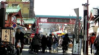 preview picture of video 'Japan Trip 2013 Tokyo Asakusa Nakamise-dori Crossroads Shop-street 40'