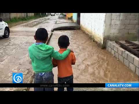 Graves inundaciones en San Cristóbal de las Casas, Chiapas