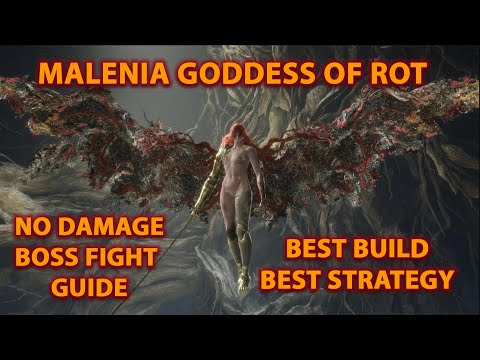 ELDEN RING EASILY DEFEAT MALENIA GODDESS OF ROT WITH THIS BUILD AND METHOD BEST BUILD FOR MALENIA