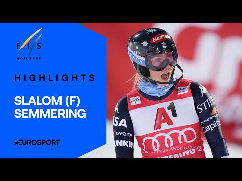 Hundertstel-Krimi beim Slalom am Zauberberg | Highlights deutsch | Semmering | Frauen | Ski Alpin