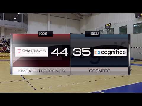 Kimball Electronics vs Cognifide - XV kolejka - II Liga Poznań - Koszykarska Liga Biznesu