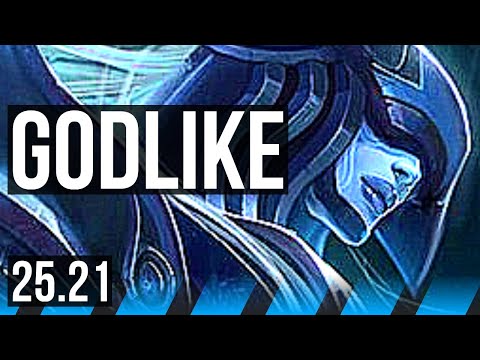 LISSANDRA vs LEBLANC (MID) | 8/2/17, Godlike | KR Grandmaster | 25.21