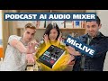 Aten Table de mixage UC8000 Mixeur audio MicLive 6CH