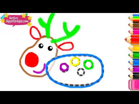 Kids Learn To Draw Christmas Drawings - Free Drawing...