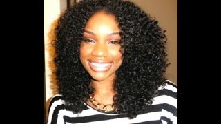 **Kelly Rowland Swag Inspired Look** Freetress CRETA GIRL Half Wig