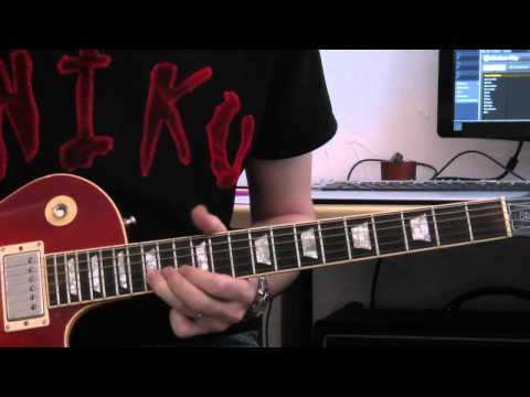 Slash Lesson - Nightrain (outro solo slow lesson)