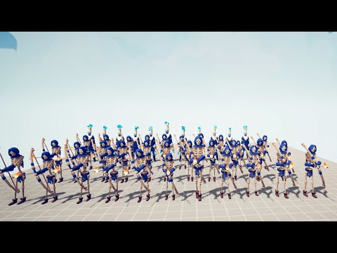 Tribal Team vs Every Unit - Totally Accurate Battle Simulator TABS