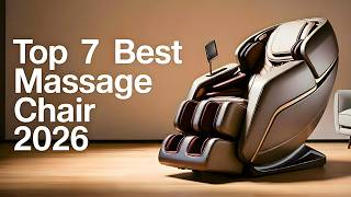 Best Massage Chairs 2026! Top 7 Comfortable & Durable Picks
