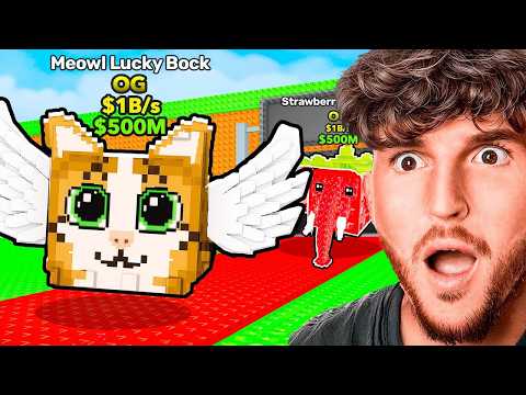 INSANE LUCKY BLOCK RACE In Steal A Brainrot!