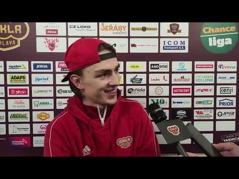 ChL 23/24, 34. kolo: Dukla - Slavia 5:3, Adam Beran