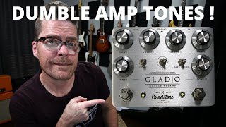 Video thumbnail for Cornerstone Gladio Double Preamp | Dumble Style Overdrive Pedal by Shawn Tubbs