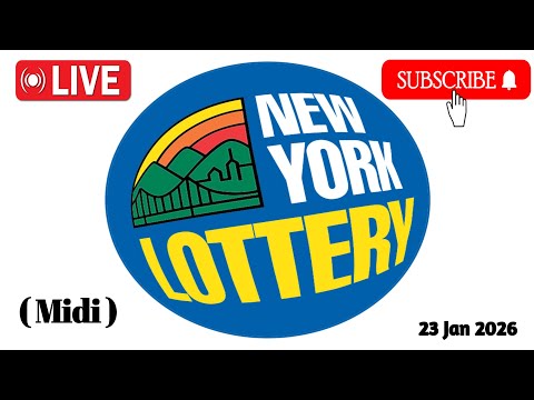 Tiraj new york En Direct Midi 23 Jan 2026 | #LotteryNewyork #NewyorkMidi #boulcho