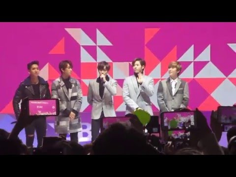 151227 B1A4 Greeting @SAF