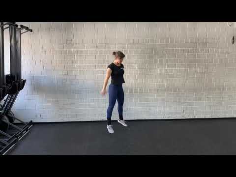 Jumping Squat (with Stabilisation)