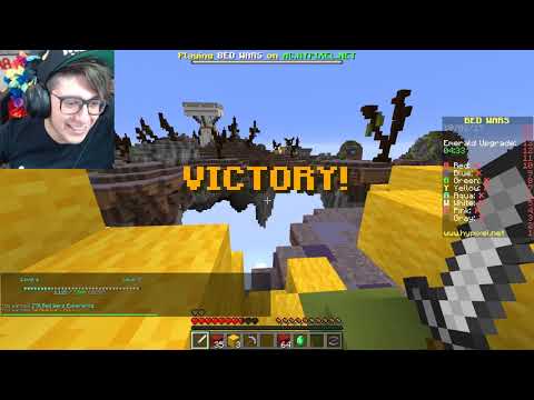 I CAUGHT A YELLOW HACKER IN BEDWARS!!