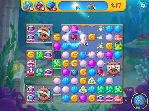 Fishdom level 6443 no boosters フィッシュダム ノーマル [Friend's]