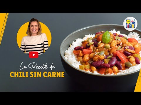 Recette chili sin carne