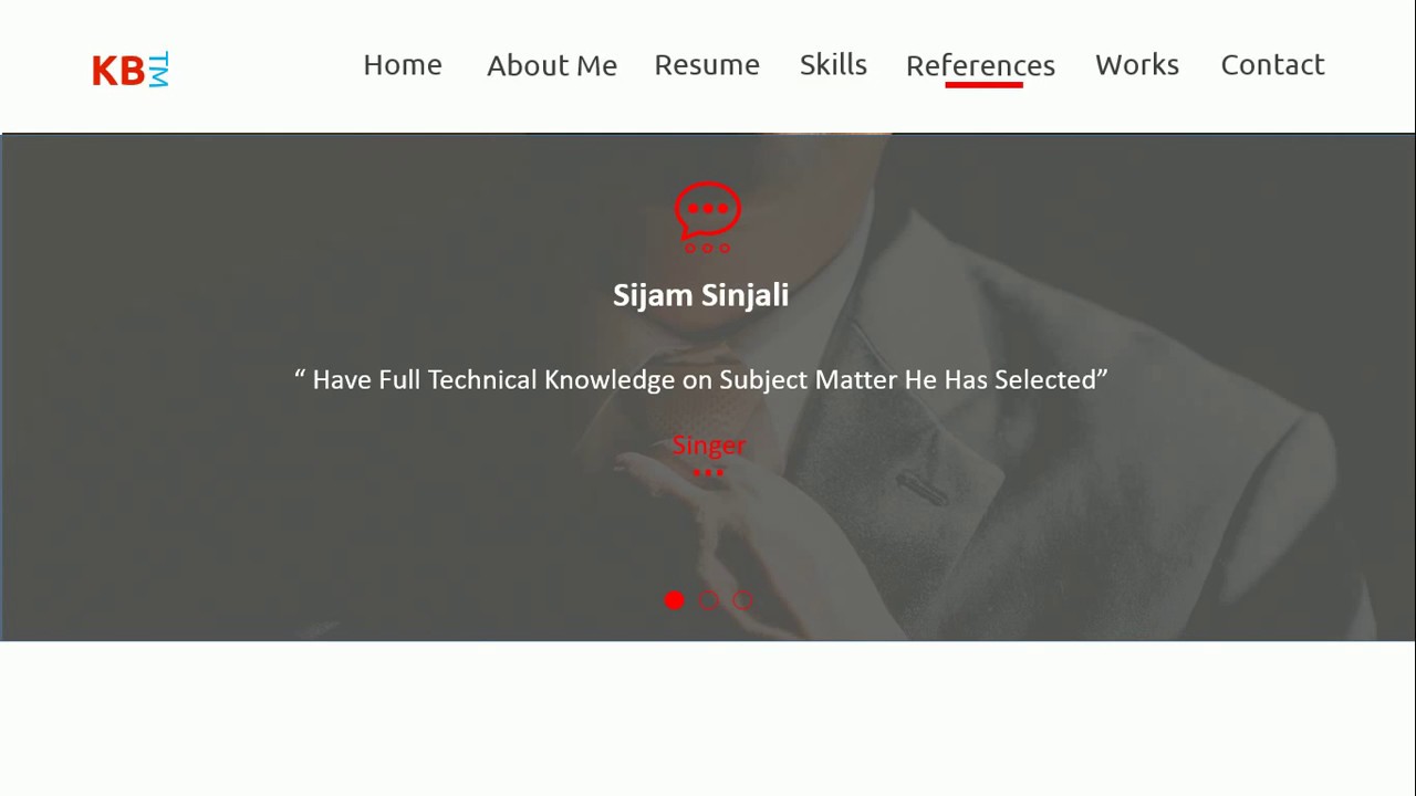 Personal Portfolio PowerPoint Template