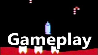 Plaque Attack Atari 2600 Gameplay - The No Swear Gamer