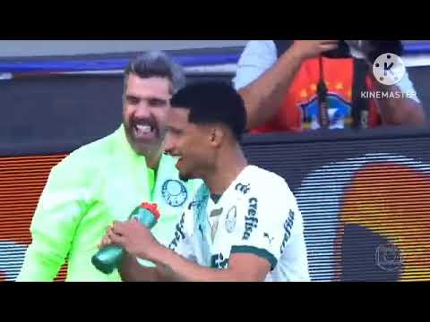Gol de Murilo América-MG 1X4 Palmeiras Brasileirão série A 2023 Pela 17ª Rodada Globo SP