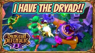 Dungeon Defenders 2 | Dryad Gameplay