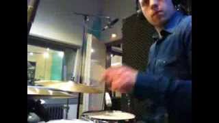Paul Kaiser Tracking Drums @ Voxklang Studio