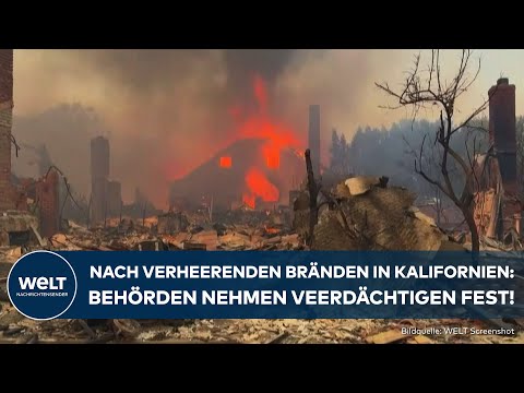 BRAND IN KALIFORNIEN: Mann nach verheerendem Feuer in Los Angeles festgenommen – zwölf Tote!