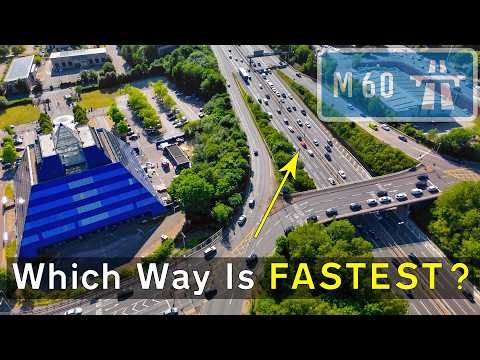 M60 Motorway CLOCKWISE VS ANTI-CLOCKWISE - Which Way Is The FASTEST Way To Avoid Manchester