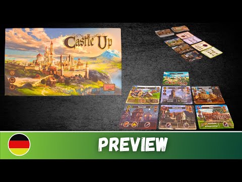 Castle Up - How to Play Board Game.  Board Game Burger (German)