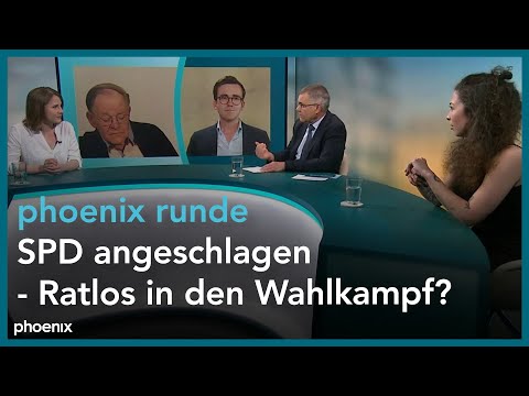 phoenix runde: SPD angeschlagen - Ratlos in den Wahlkampf?