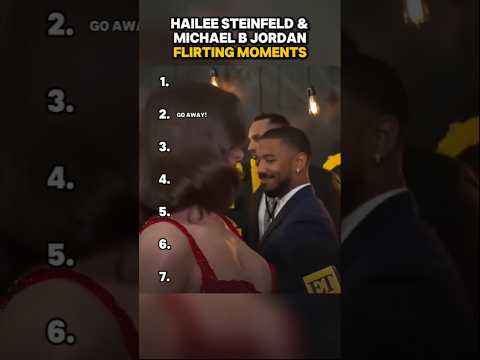 Hailee Steinfeld & Michael B Jordan's Undeniable Flirting Moments!