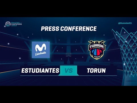 Movistar Estudiantes v Polski Cukier Torun - Press Conf - Basketball Champions League 2018-19