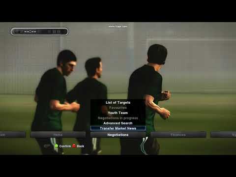 PES 2013 - Check other team info and transfer market news in ML.