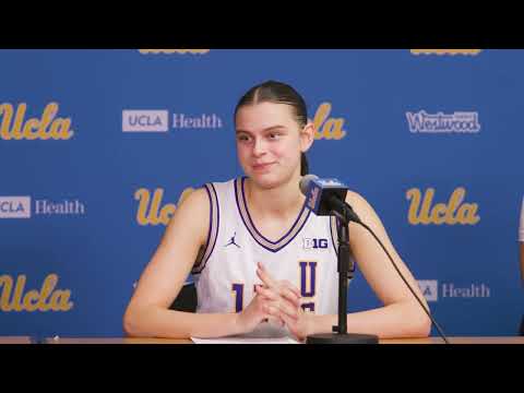UCLA W. Basketball Postgame - vs. No. 8 Ohio State (Feb. 5, 2025)