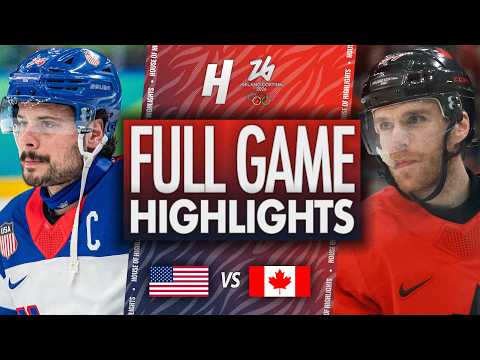USA vs Canada GOLD MEDAL GAME Highlights | Winter Olympics Hockey 2026 🥇