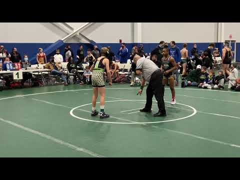 105 lbs FINAL Defense Soap Duals 2020 Billy Greenwood, Minions vs Aaron Stewart, Compound Green