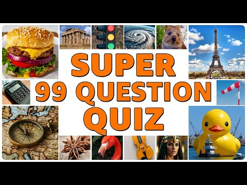 This Quiz Is Pure Fun - 99 Brainy Questions!