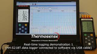 4 Channel Thermocouple Data Logger