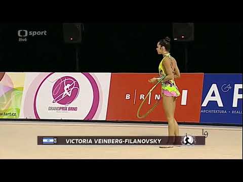 Victoria Filanovsky Hoop Final Grand Prix Brno 2013